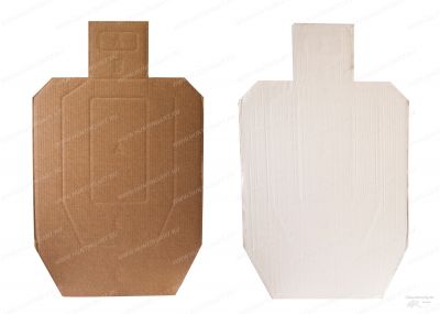 Мишень IPSC метрическая (с белой стороной) 760x460 мм купить в интернет-магазине Хантингарт