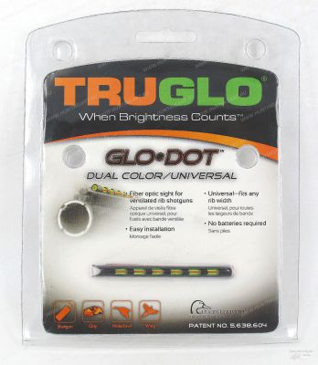 Мушка TG90D Glo-Dot Universal оптоволоконная универсальная двухцветная (красный и зеленый) самоклеющаяся купить в интернет-магазине ХантингАрт