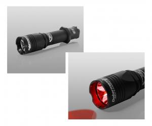 Фонарь подствольный Armytek Dobermann XP-E2, 160 lm, красный, до 212м, 1x18650 (не входит в комплект) купить в интернет-магазине ХантингАрт