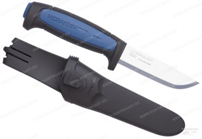 Нож Morakniv Pro S, универсальный/строительный, нержавеющая сталь, клинок 91 мм, голубой купить в интернет-магазине ХантингАрт