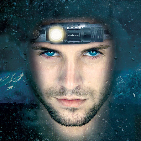 Фонарь налобный Fenix HL50 Cree XM-L2 (T6), 365 люмен купить в интернет-магазине ХантингАрт