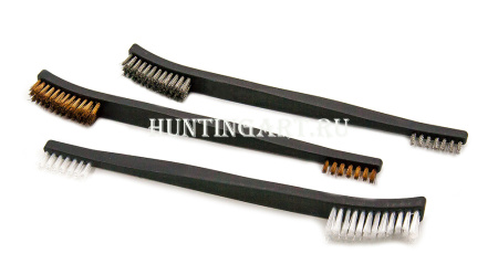 Набор двухсторонних щёток Birchwood Casey, 3шт купить в интернет-магазине ХантингАрт