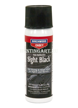 Краска чёрная матовая Birchwood Sight Black купить в интернет-магазине ХантингАрт