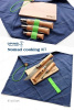 Набор из 3 ножей Opinel Nomad Cooking Kit: №10 штопор, №12 серрейтор, №6 для фруктов, доска, полотенце (бук) купить в интернет-магазине ХантингАрт