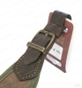 Ремень ружейный Vektor Р-302 регулируемый, натуральная кожа, неопрен, зеленый/коричневый купить в интернет-магазине ХантингАрт