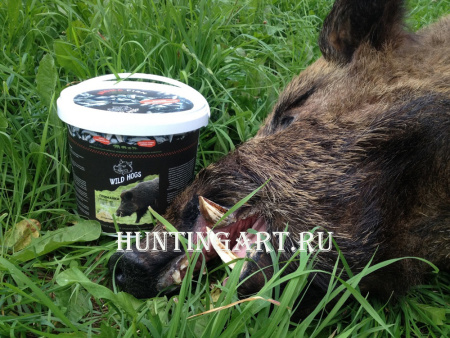 Ароматическая добавка (приманка) Wild Hogs для диких животных, вкус РЫБЫ (1,8 кг) купить в интернет-магазине ХантингАрт