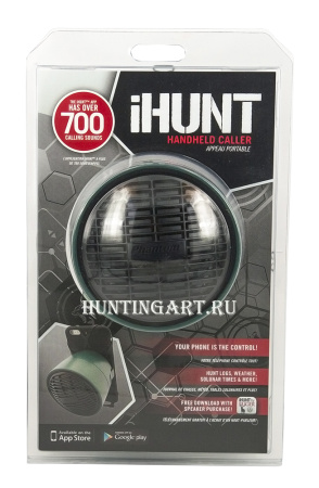 Динамик I-Hunt Handheld Game Call для Android/IOS, 700 звуков купить в магазине ХантингАрт