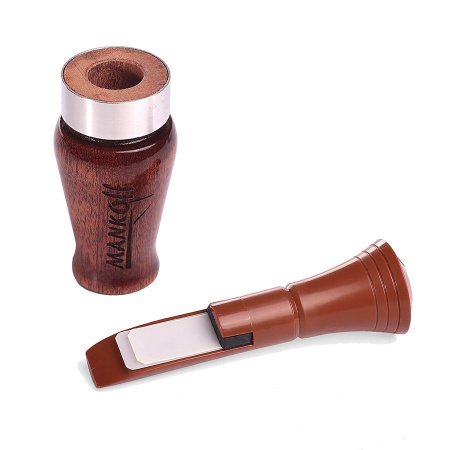 Манок из поликарбоната и дерева на кряковую утку купить в магазине huntingart.ru