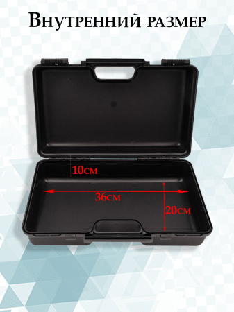 Кейс Negrini на 200 гладкоствольных патронов, размер 36x20x10см купить в магазине huntingart.ru