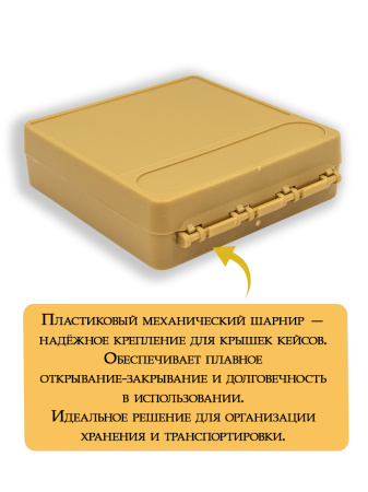 Кейс для 100 патронов 9x18/10x28, койот купить в магазине huntingart.ru