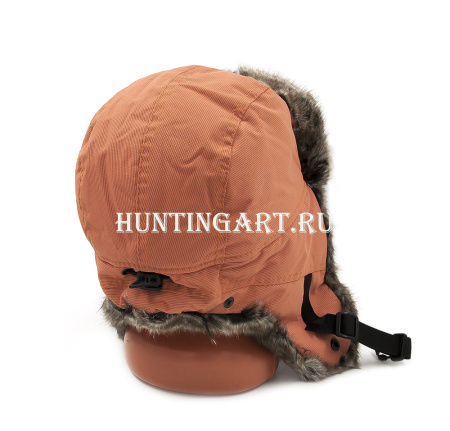 Шапка-ушанка NordKapp Pels MX Terra (иск. мех-шиншилла) купить в интернет-магазине ХантингАрт