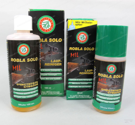 Средство для чистки стволов Ballistol Robla-Solo MIL купить в интернет-магазине ХантингАрт