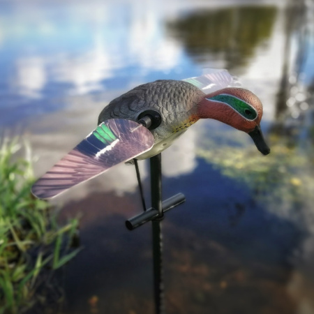 Чучело чирка с вращающимися крыльями Lucky Teal HD купить в интерент-магазине Хантингарт