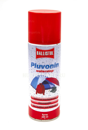 Водоотталкивающее средство Klever-Ballistol Pluvonin, спрей 200 мл купить в интернет-магазине ХантингАрт