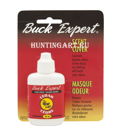 Нейтрализатор запаха человека Buck Expert, масло эфирное 36 мл купить в интернет-магазине ХантингАрт