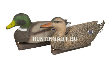 Чучело кряква плавающая складная: 1 шт (селезень), 2 шт (утка) - комплект 3 шт купить в магазине Хантингарт