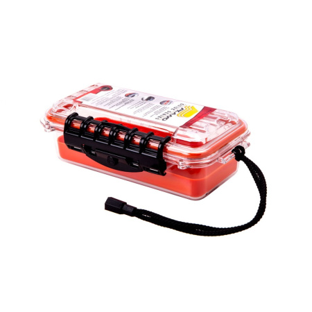 Бокс водонепроницаемый Plano Guide (оранжевый) 19x8x6 см купить в магазине huntingart.ru