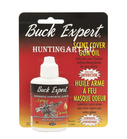 Нейтрализатор запаха оружия Buck Expert, масло оружейное 36 мл - купить в Москве
