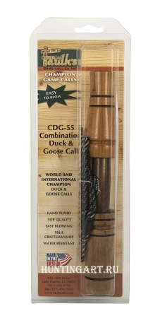 Комбинированный манок на утку и гуся гуменника, Faulk`s купить в интернет-магазине ХантингАрт