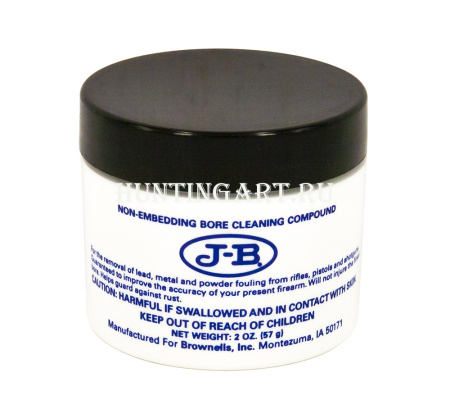Паста чистящая Brownells J-B Bore Cleaner Compound 57 гр купить в интернет-магазине ХантингАрт