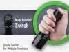 Комплект NexTorch - фонарь T5G светодиод CREE XP-L 860 люмен (белый) + диод E2 170 люмен (зеленый), выносная кнопка, кронштейн, micro USB кабель, аккумулятор 18650 купить в интернет-магазине ХантингАрт
