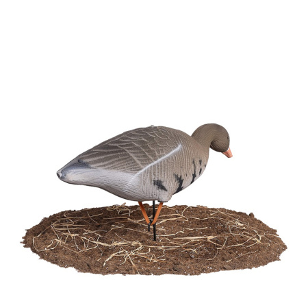 Комплект из 10 чучел Белолобого гуся North Way Живое перо S-XPE 3D (6 кормящихся+2 сторожевых+2 спящих) купить в интернет-магазине ХантингАрт