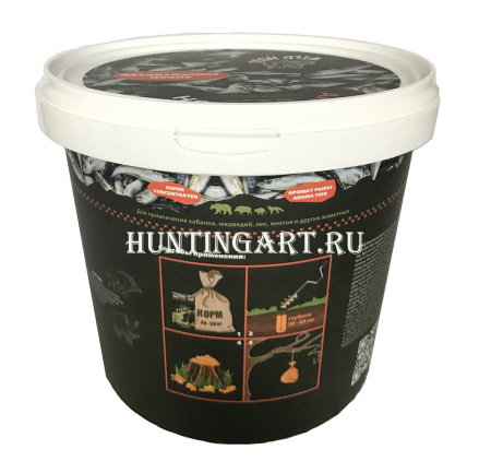 Ароматическая добавка (приманка) Wild Hogs для диких животных, вкус РЫБЫ (1,8 кг) купить в интернет-магазине ХантингАрт