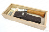 Нож Opinel серии Tradition Luxury №08 с клинком 8,5 см и рукоятью из оливы в деревянной коробке с чехлом купить в интернет-магазине ХантингАрт