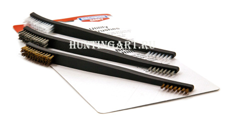 Набор двухсторонних щёток Birchwood Casey, 3шт купить в интернет-магазине ХантингАрт