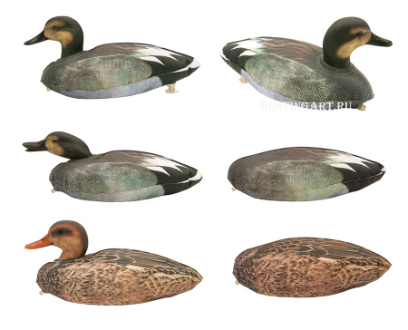 Надувные чучела Серая утка Cherokee Sport  Fusion Series, 6 шт купить в магазине Хантингарт