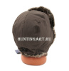 Шапка-ушанка NordKapp Pels MX Brown (иск. мех-шиншилла) купить в интернет-магазине ХантингАрт