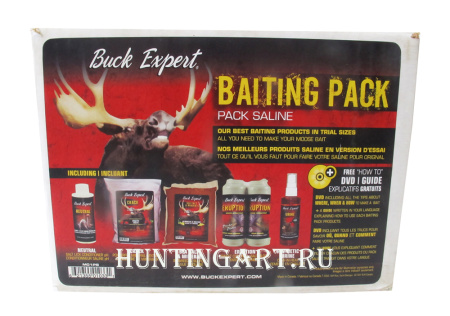 Набор охотничьих приманок Buck Expert на лося с солью + DVD купить в интернет-магазине ХантингАрт