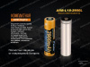 Морозостойкий аккумулятор 18650 Fenix ARB-L18 (2900MAH) купить в интернет-магазине ХантингАрт