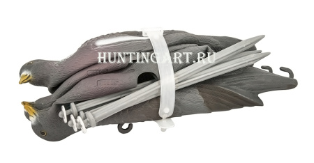 Чучела вяхиря Sport Plast, набор из 3-х голубей купить в интернет-магазине ХантингАрт