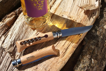 Нож Opinel серии Specialists for Foodies №10, со штопором, клинок 10 см, нержавеющая сталь, рукоять - бук купить в интернет-магазине ХантингАрт