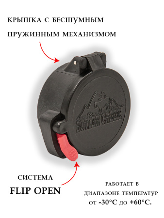 Крышка (колпачок) на окуляр прицела Butler Creek купить в интернет-магазине ХантингАрт