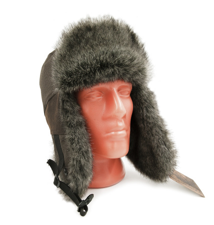 Шапка-ушанка NordKapp Badger Kevlar (499), мех барсук купить в интернет-магазине ХантингАрт