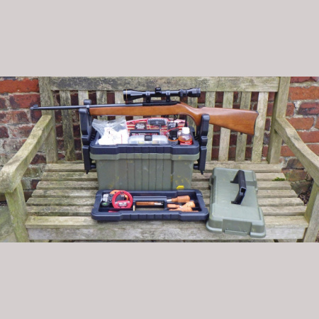 Подставка для чистки оружия Plano с ящиком для хранения