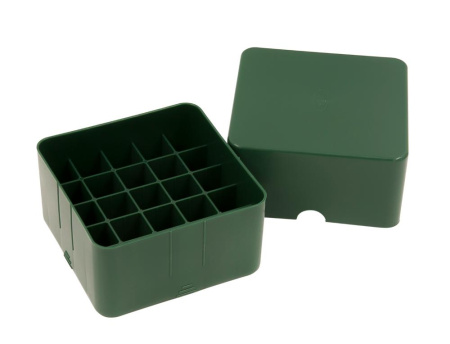 Коробка для хранения и перевозки патронов 12/16/20 калибра для гильз 68, 70 и 76 мм на 25 шт купить в магазине huntingart.ru