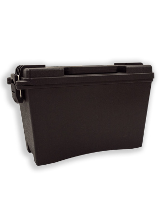 Ящик для патронов средний, водозащищённый, чёрный купить в магазине huntingart.ru