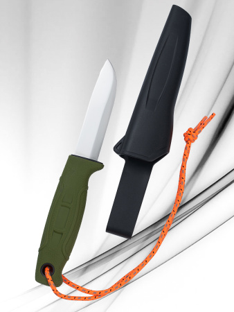 Нож туристический Hunting D2 Green, клинок 10см купить в интернет-магазине ХантингАрт