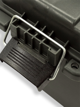 Ящик для патронов большой, водозащищённый, зеленый купить в магазине huntingart.ru