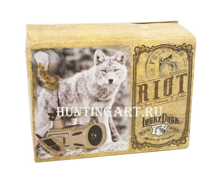 Электронный манок Lucky Duck на хищника с активной приманкой Riot (50 голосов) купить в магазине Хантингарт