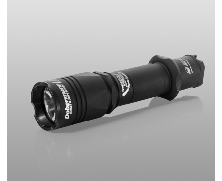 Фонарь подствольный Armytek Dobermann XP-E2, 200 люмен, зелёный, до 274 м, 1x18650 (не входит в комплект) купить в интернет-магазине ХантингАрт