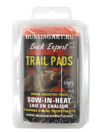 Приманка Buck Expert для охоты на кабана, 12 пластинок с пропиткой - купить в Москве