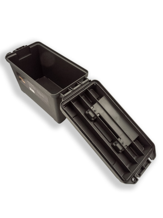 Ящик для патронов большой, водозащищённый, зеленый купить в магазине huntingart.ru