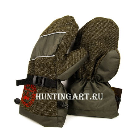 Рукавицы зимние NordKapp Frozen World хаки c мембраной Hipora купить в интернет-магазине ХантингАрт