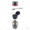 Термос для еды THERMOS TCLD-720S 0.72L (складная ложка из нержавеющей стали) синий/красный купить в интернет-магазине ХантингАрт