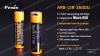 Аккумулятор 18650 Fenix ARB-L18-2600U (2600 mAh) с разъемом для USB купить в интернет-магазине ХантингАрт