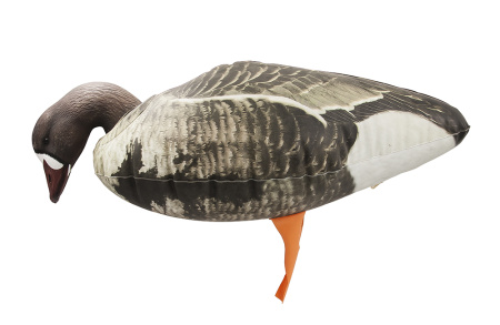Надувные полевые чучела Белолобый гусь, 6шт - купить в Москве
